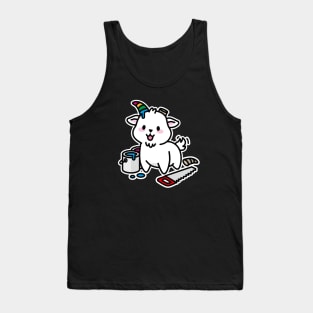 Unicorn DIY Kawaii Cute Capricorn funny Goat Tank Top